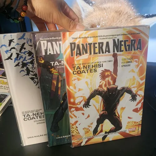 3 volumes pantera negra<br><br>ta-nehisi coates