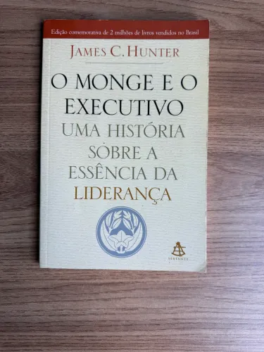 Livro o monge e o executivo de James C. hunter