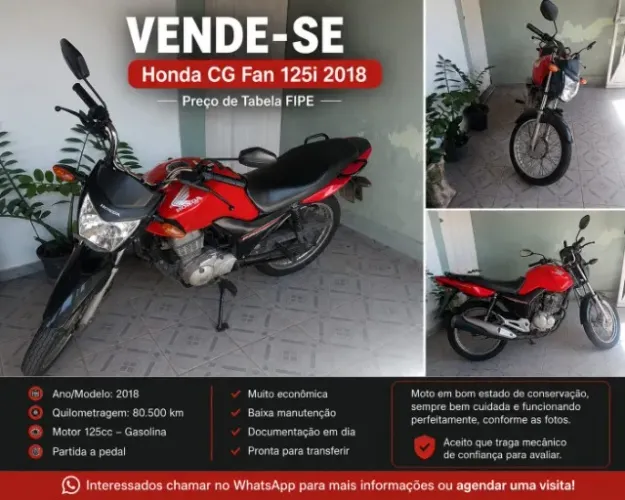 CG 125I Fan 2018