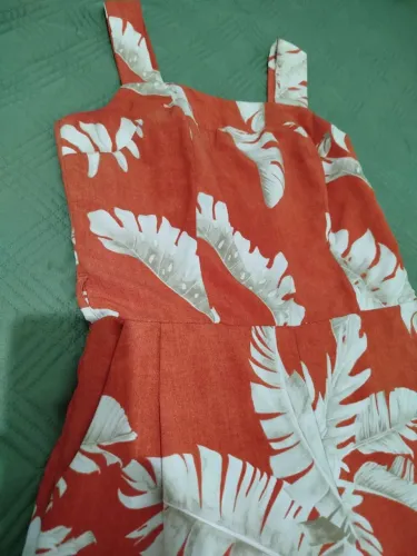 Macacão Pantacourt Tam M (Veste 38 ao 40)