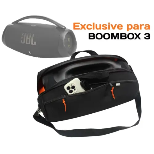 BOLSA (CASE) PROTETOR JBL BOOMBOX 3. A SUA CAIXA JBL, AIWA, LIVRES DE ACIDENTES E RISCOS.