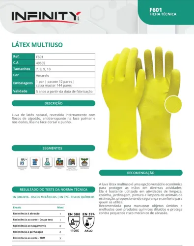 LUVAS MULTIUSO EPI