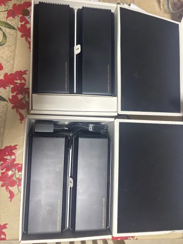 Pack com 4 unidades roteadores Xiaomi AX3000 mesh versão global