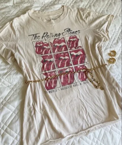 Camiseta the rolling stones (Renner) feminino