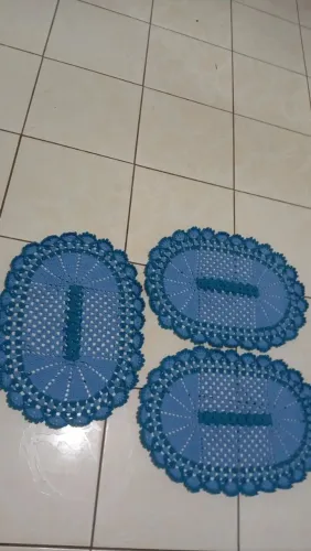 Conjunto de 3 tapetes para porta