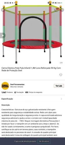 Vendo pula pula infantil