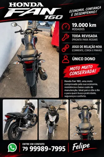 Honda CG 160 FAN Flex 2024