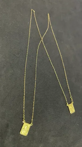 Escapulário de ouro 18k