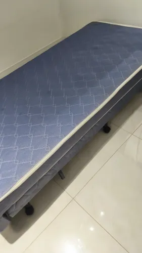 Cama Box de Solteiro Castor (Colchão Acoplado)
