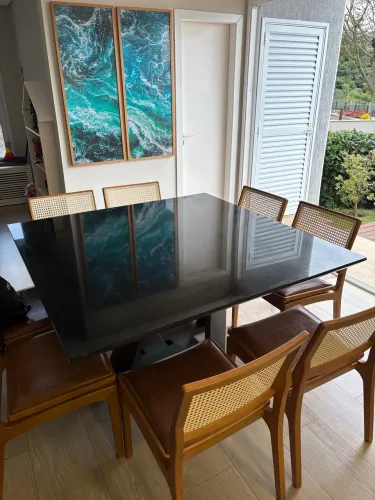 Mesa de jantar 8 lugares