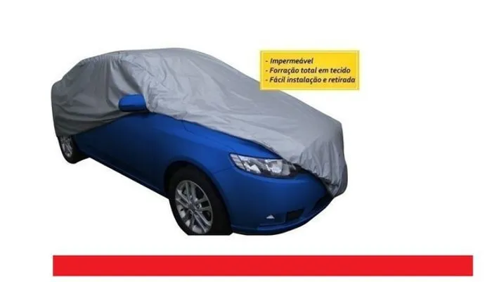 Capa Cobrir Carro 100% Impermeável Proteção Uv Palio tamanho G P M asasasasasa