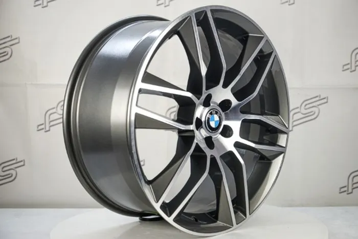 Jogo De Rodas Bmw Modelo Jaguar 5x112 - 20x8,5 e 20x9,5 aro 20 duas talas