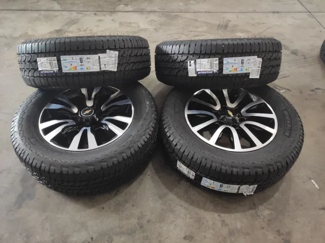 PROMOÇÃO RODA S10 ARO 18 C/ PNEU MICHELIN ZERO À BASE DE TROCA