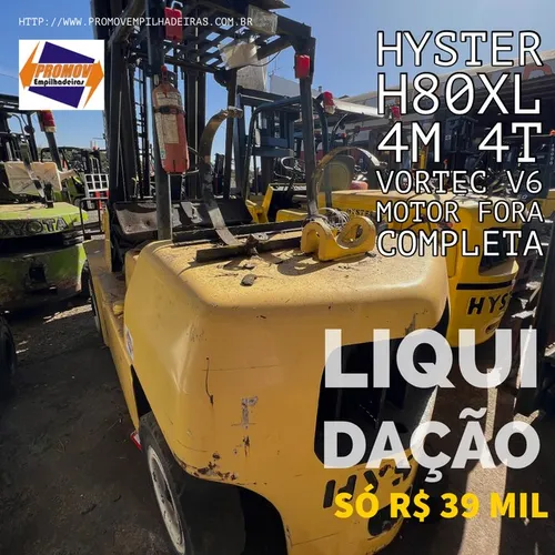 Empilhadeira Hyster H80XL 4t