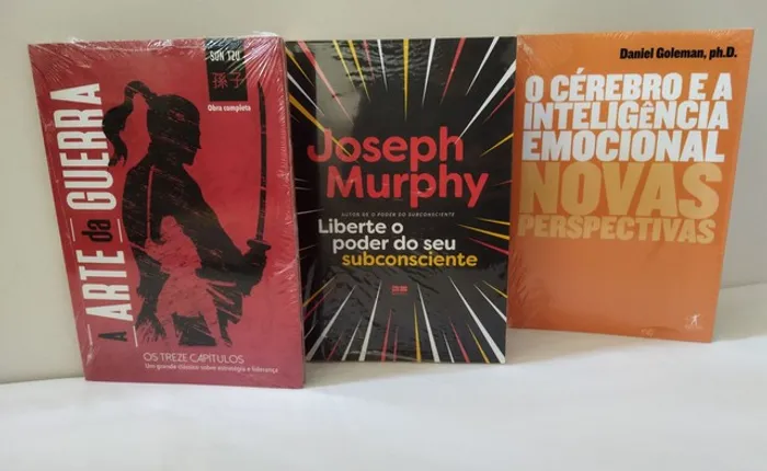 A arte da guerra<br>Liberte o poder do Seu subconsciente<br>O cérebro e a inteligência emocional