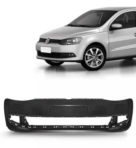 Parachoque Dianteiro Gol / Voyage G6 2013 à 2016 Preto Liso - Lomaplast