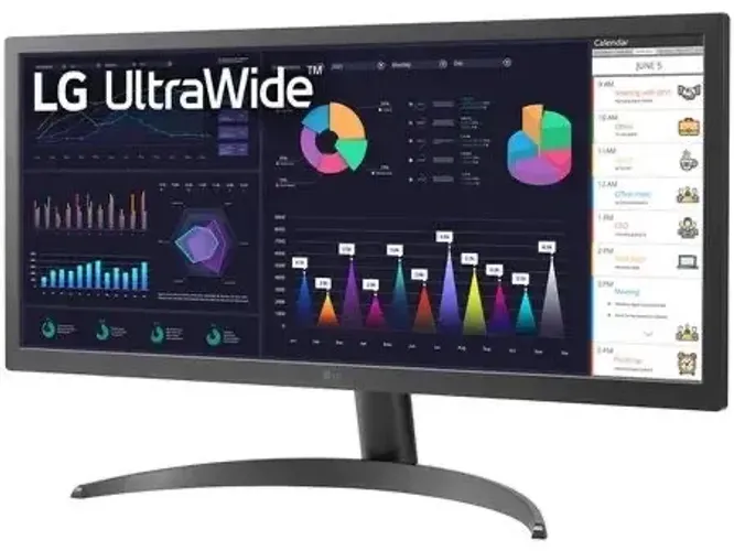 Monitor Gamer LG 26 IPS, Ultra Wide, 75Hz, Full HD, 1ms, FreeSync Premium