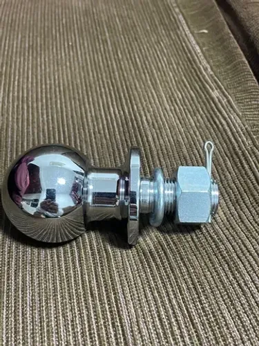 Bola cromada nova para engate 