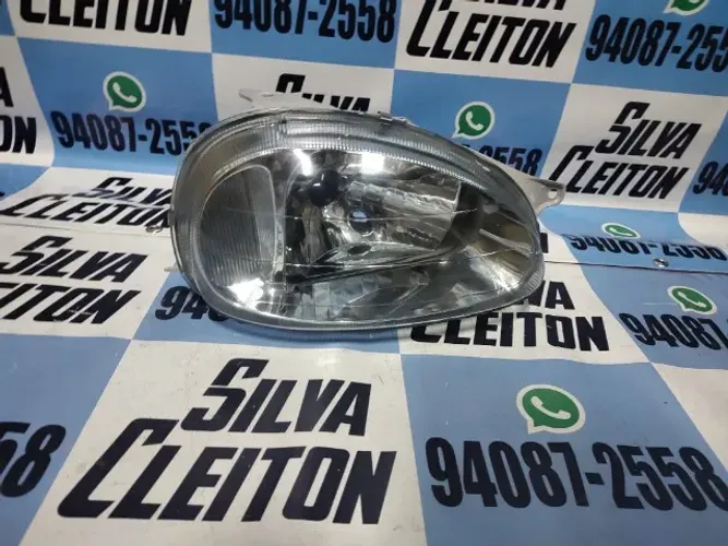 farol direito  corsa classic 2000 ate 2009 lente vidro novo importado 
