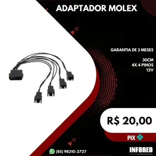 Adaptador Molex