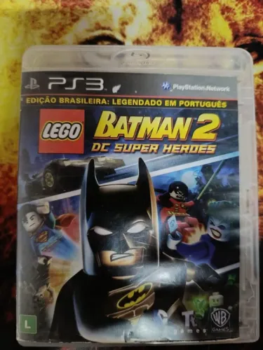 Jogo de ps3 Lego Batman 2 DC super Herdes original - Promoção