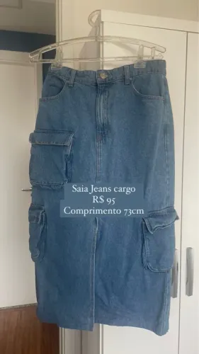 Saia Jeans Cargo