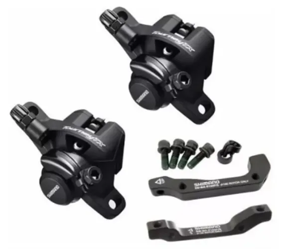 Par Pinça Freio A Disco Shimano Mecanico Tourney Tx805 Bike Mtb