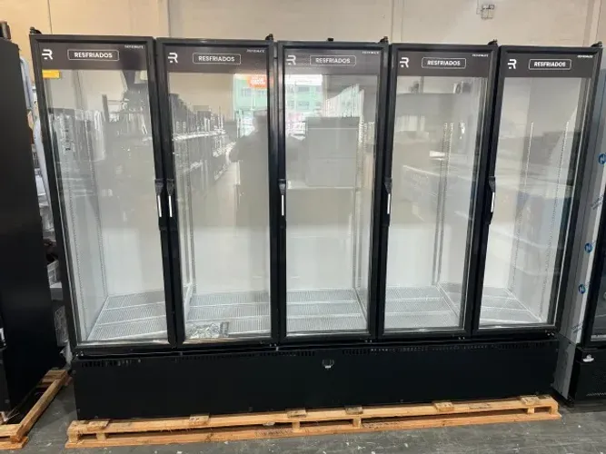 Expositor de frios 5 portas novo com garantia