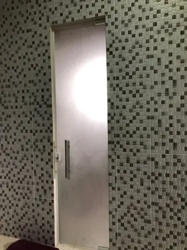 Porta de vidro jateada padrão promoção