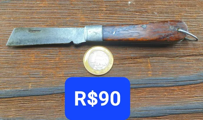 Antiga canivete pica fumo - Peça de Coleção