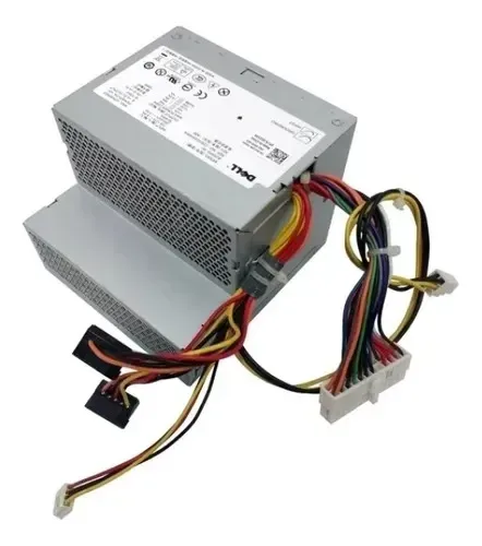 Fontes Dell Optiplex 330 360 380 620 740 745 755 DT 280W cor prateado 110V/220V