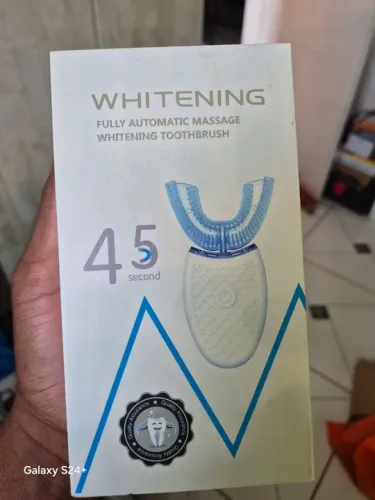 Escova de dentes elétrica para clareamento dental