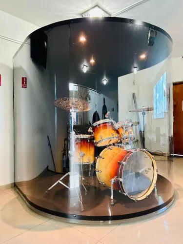 Cabine acústica Bateria em Poli 