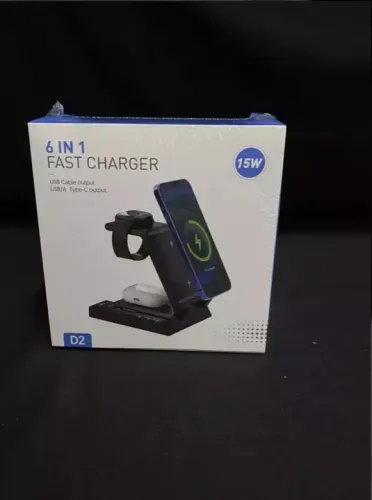 CARREGADOR POR INDUÇÃO D2 6 EM 1