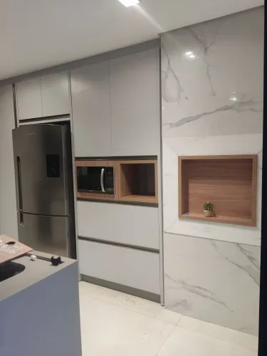 Armário de cozinha moderno e elegante