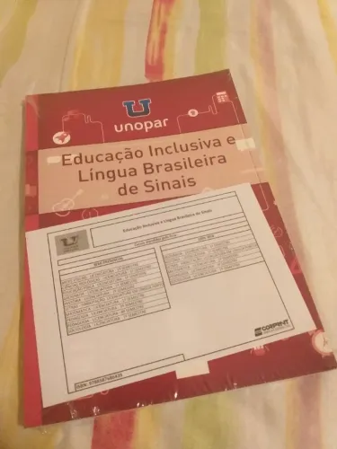 Livro Educação inclusiva e língua brasileira de sinais - Unopar