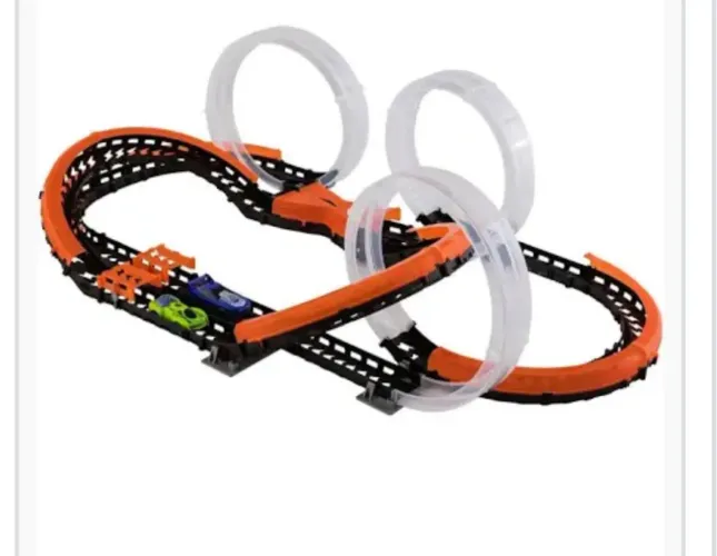 Pista hot Wheels de 3 lúpus