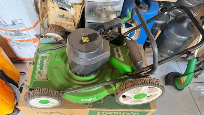 Cortador Grama 2500w Roda Alta Recolhedor Rm-80e Trapp 220v