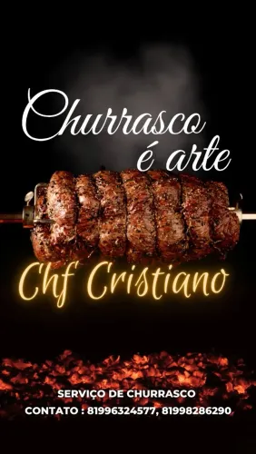 Serviços de churrasqueiro ou buffet de feijoada com churrasco 