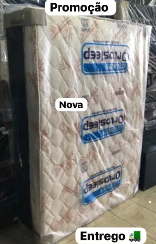 Cama box casal nova
