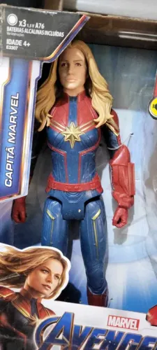 Capitã Marvel Power Fx 30cm
