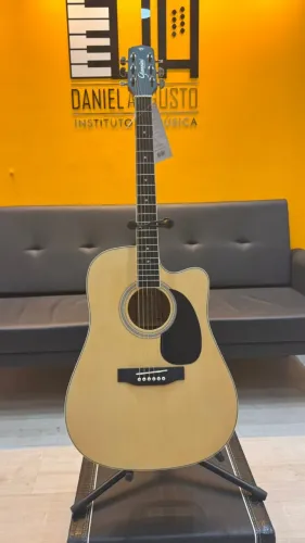 Violão de aço Giannini GDC-1 CEQ NS