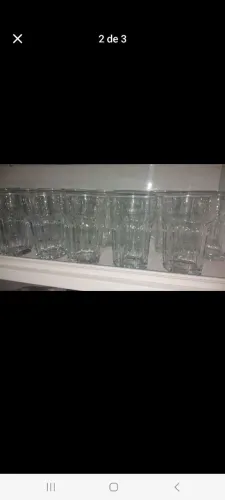 Conjunto 40 copos de vidro