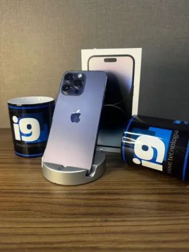 iPhone 14 Pro Max 128GB Roxo Bateria 86% Model A2894 Com caixa  3 meses de garantia
