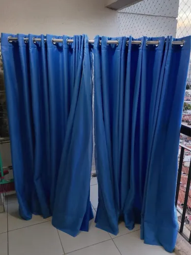 Cortina azul