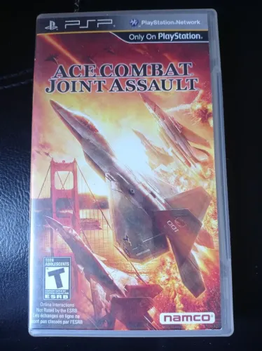 Jogo Ace Combat Joint Assault  para PSP original semi novo 