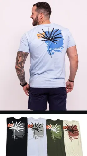 Camisa Masculina Estampada