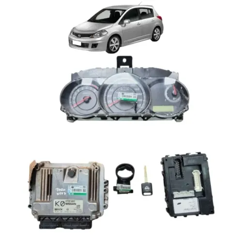 Kit Code Módulo Injeção Nissan Tiida 1.8 Manual 2011 C/teto