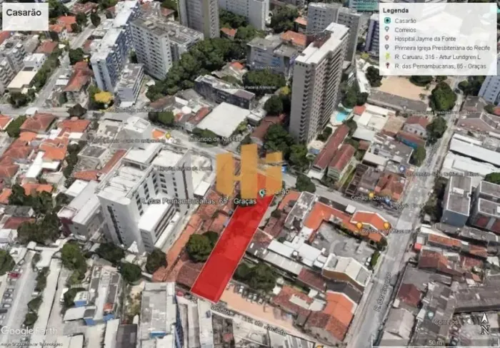 Terreno / Lote / Condomínio à venda, 1008m² - Graças