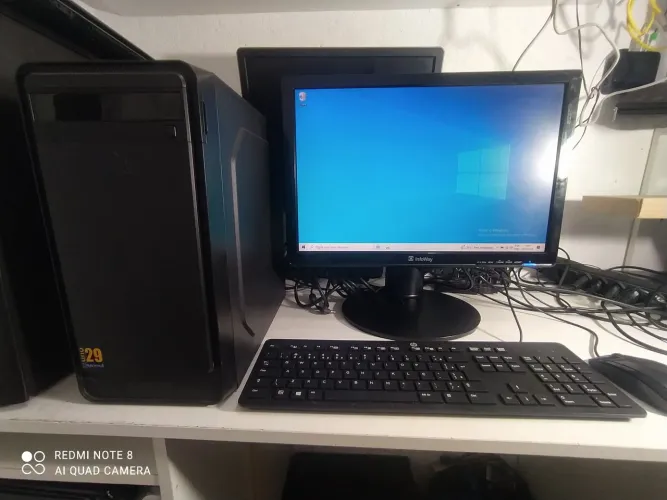 Computador completo tela 19 + placa de vídeo GTX 550ti + 8G ( Games/ jogos leves )